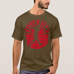 Japan Flag Japanese Baseball Rising Sun Home Run D T-Shirt