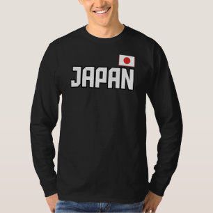 Japan Flag Japanese Pride Athletic Style Country T-Shirt