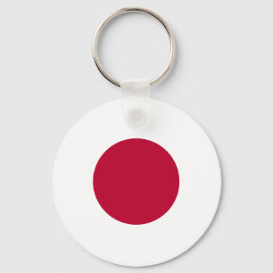 Japan Flag Key Ring