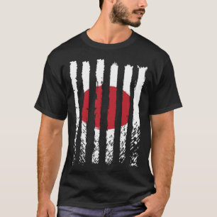 Japan flag love proud Japanese people BACKPRINT T-Shirt