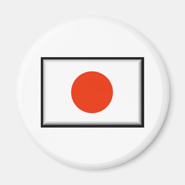 Japan Flag Magnet (Front)