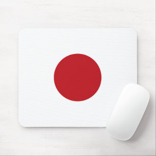 Japan flag mouse mat