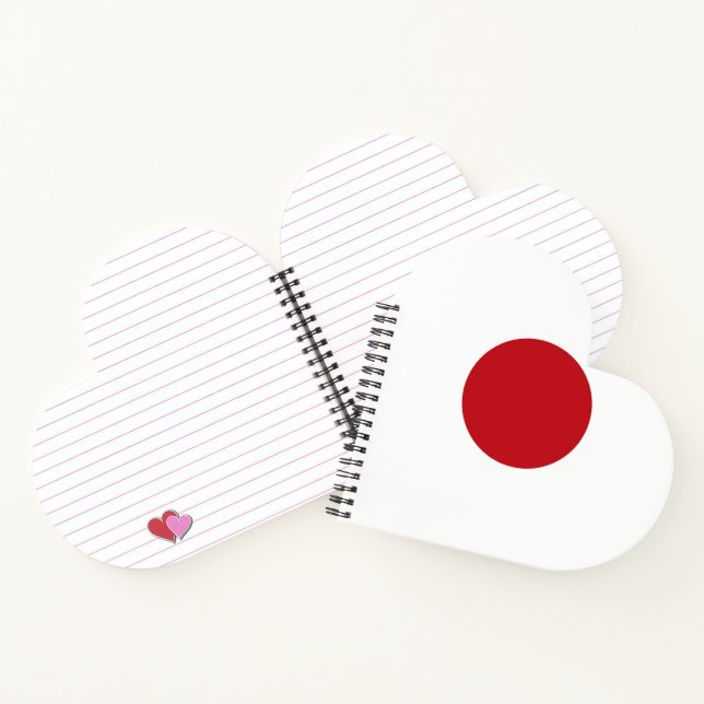 Japan flag notebook (Inside)