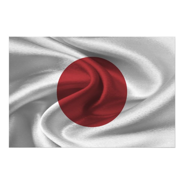 Japan Flag Photo Print (Front)