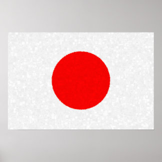 JAPAN FLAG Poster