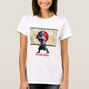 Japan Flag & Samurai Art Shirt
