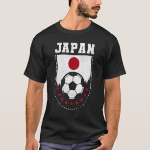Japan Flag Soccer Fan T-Shirt