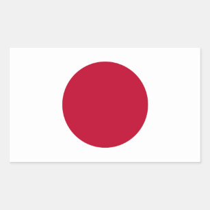 Japan Flag Stickers & Labels | Zazzle UK