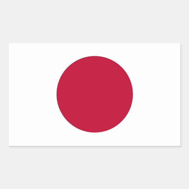 Japan Flag Sticker (Front)