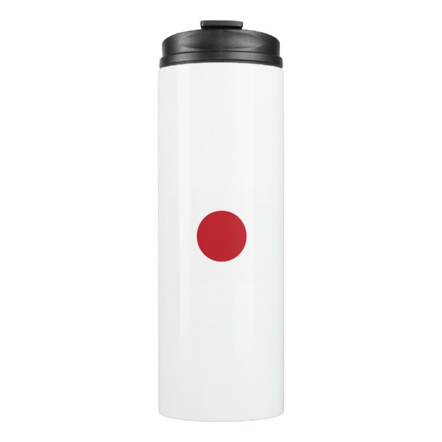 Japan flag thermal tumbler (Front)