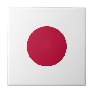 Japan Flag Tile