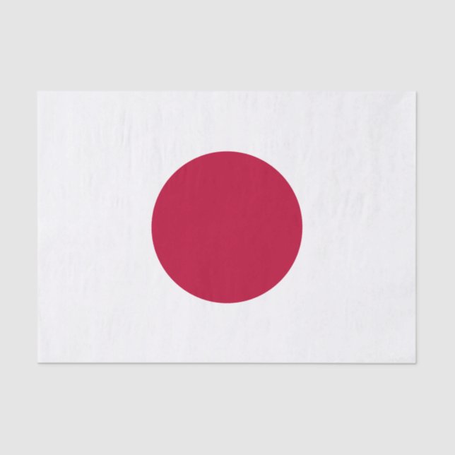Japan Flag Tissue Paper (Front)