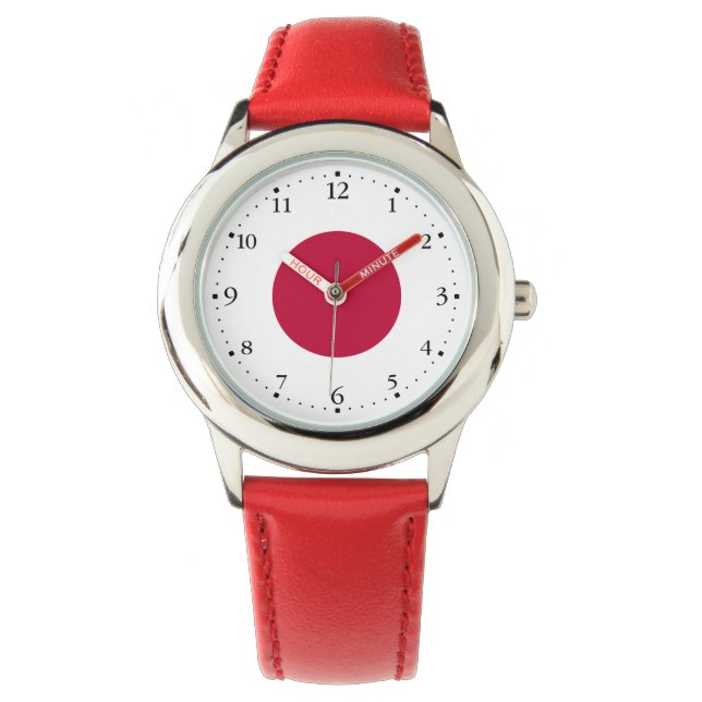 Japan Flag Watch (Front)