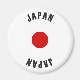 Japan Flag Wheel Magnet