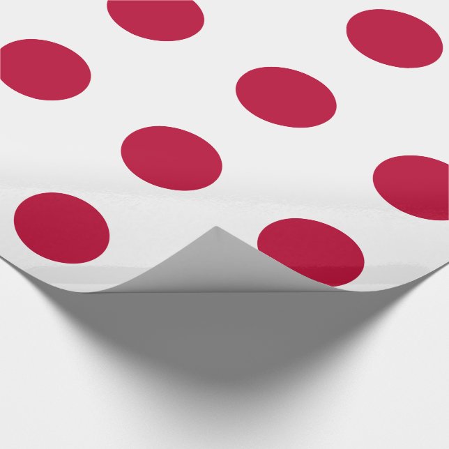 Japan Flag Wrapping Paper (Corner)