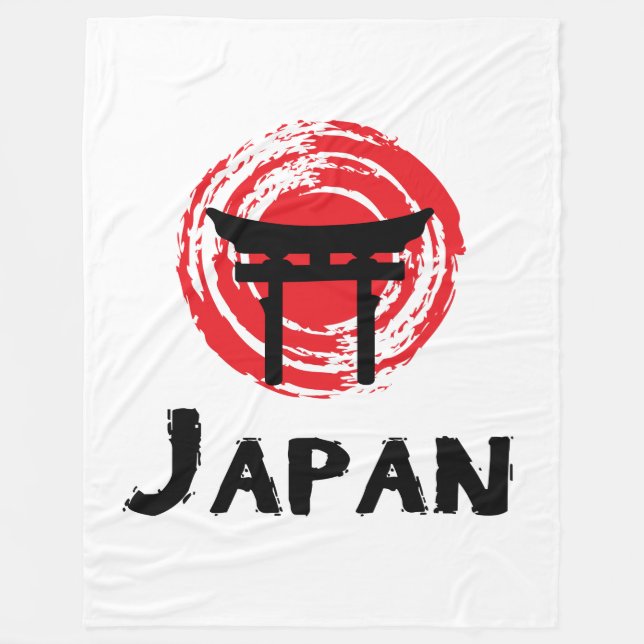Japan Fleece Blanket (Front)