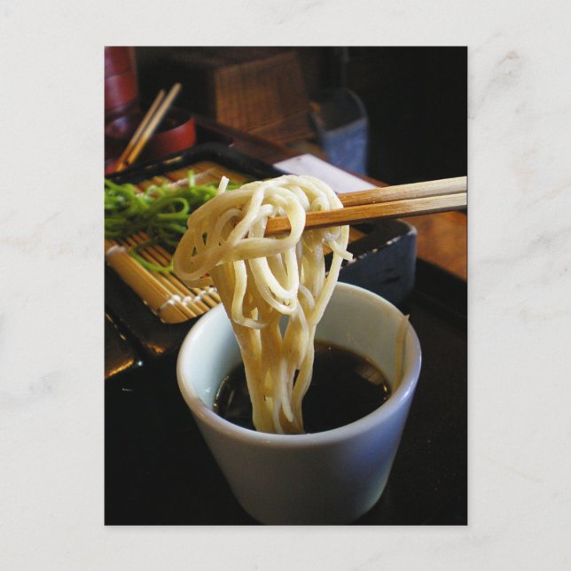 Japan Food Postcard (Front)