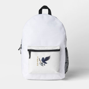 Japan Football World Cup Samurai 日本の武士道 Printed Backpack