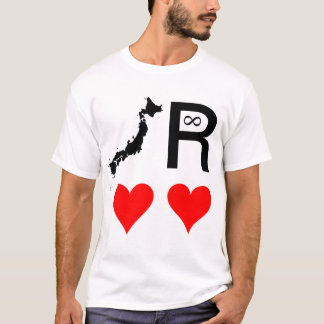 JAPAN FOREVER IN R HEARTS T-Shirt