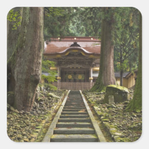 Japan, Fukui, Eiheiji Temple Square Sticker