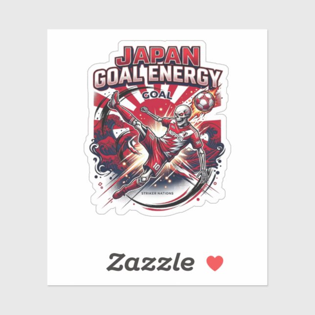 Japan Goal Energy Skeleton Striker Nations Creativ (Sheet)
