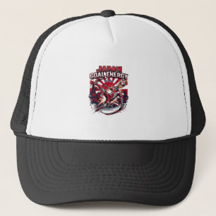 Japan Goal Energy Skeleton Striker Nations Creativ Trucker Hat