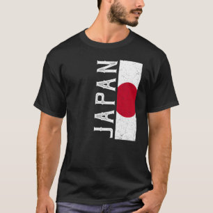 Japan Heritage Pride Country Support Japanese Flag T-Shirt