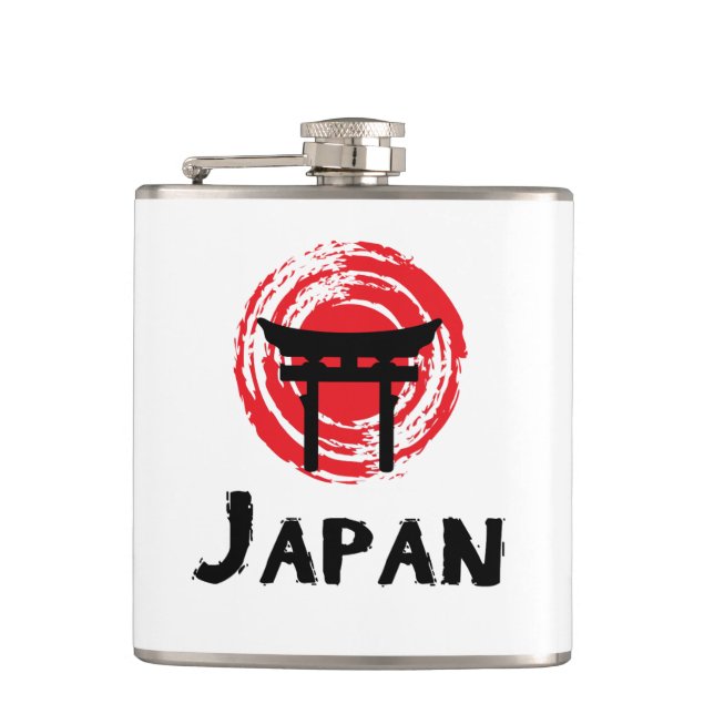 Japan Hip Flask (Front)
