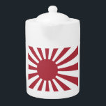 Japan Imperial Rising Sun Flag, Edo to WW2<br><div class="desc">The Rising Sun Flag is a Japanese flag (???, Kyokujitsu-ki) that consists of a red disc and sixteen red rays emanating from the disc. Like the Japanese national flag, the Rising Sun Flag symbolises the sun. The flag was originally used by feudal warlords in Japan during the Edo period. It...</div>