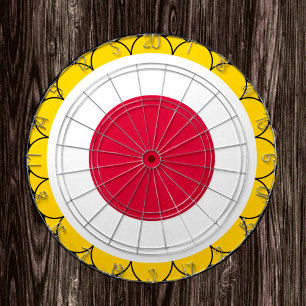 Japan & Imperial Seal Dartboard / Japanese Flag
