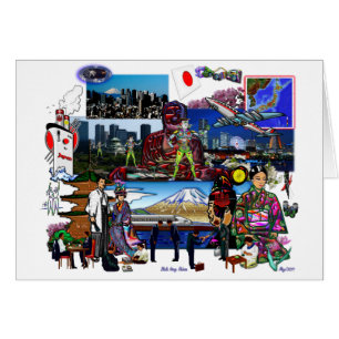 Japan Japanese Archipelago Collage