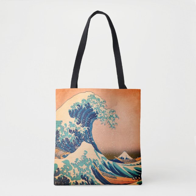 Japan - Japanese Art (Great Wave off Kanagawa) Tote Bag (Front)