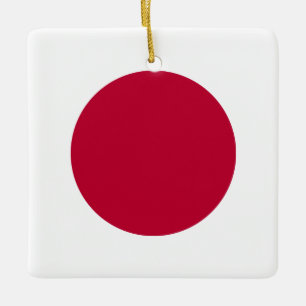 Japan (Japanese) Flag  Ceramic Ornament