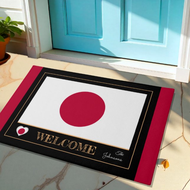 Japan & Japanese Flag house mats /sports Welcome (Creator Uploaded)