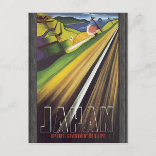 Japan Japanese Government Railways, Vintage Postcard
