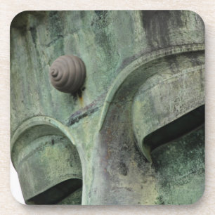 Japan, Kamakura. The Great Buddha of Kamakura, a Coaster