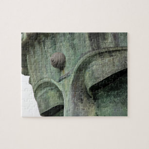 Japan, Kamakura. The Great Buddha of Kamakura, a Jigsaw Puzzle