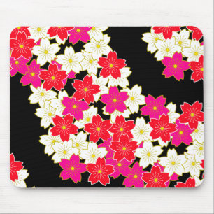 japan kimono styled pattern pad mouse mat