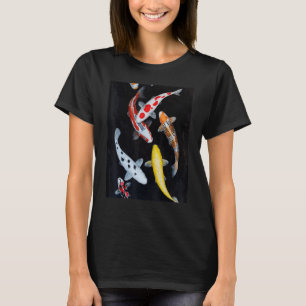 Japan Koi Japanese Fish Cherry Blossom 27 T-Shirt