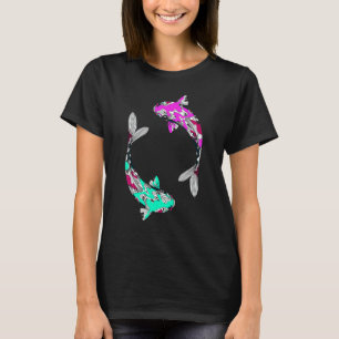 Japan Koi Japanese Fish Cherry Blossom 35 T-Shirt
