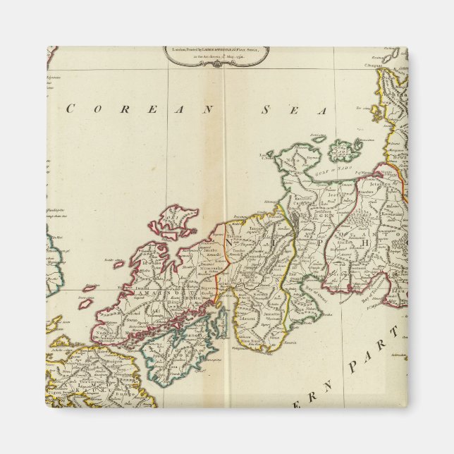 Japan, Korea Magnet (Front)