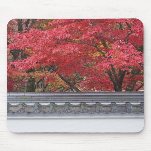 Japan, Kyoto, Autumn Colour at Eikando Temple Mouse Mat (Front)