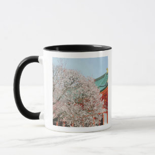 Japan, Kyoto. Cherry blossom of Shinto Mug
