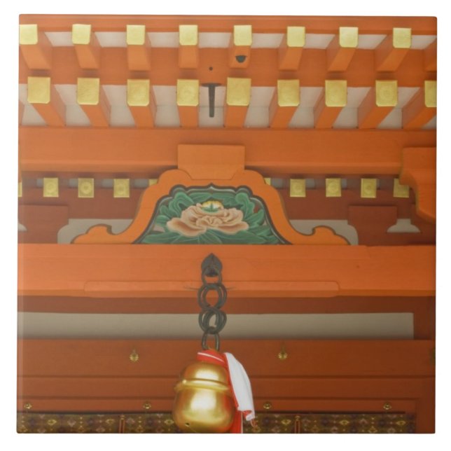 Japan, Kyoto, Fushimi, Inari Grand Shrine Tile (Front)