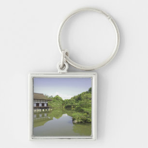 Japan, Kyoto, Japanese Garden of Heian Shrine 2 Key Ring
