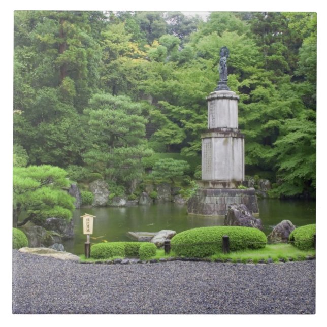 Japan, Kyoto, Scilent Stone Garden Tile (Front)