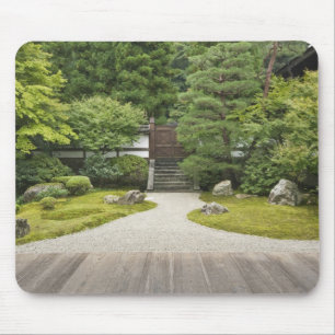 Japan, Kyoto, Sennyuji Temple Garden Mouse Mat