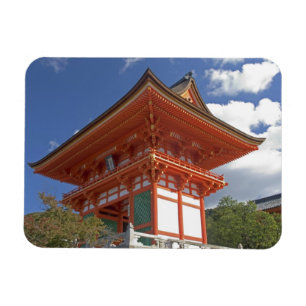Japan, Kyoto, Soaring Gate of Temple Magnet