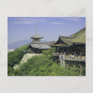 Japan, Kyoto, The View from Kiyomizu Temple Postcard