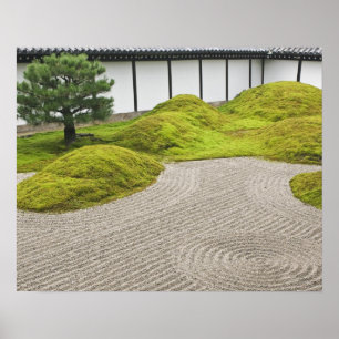 Japan, Kyoto, Tofukuji Temple, Landscape Garden Poster
